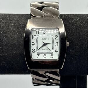 Silver Studio Time Watch